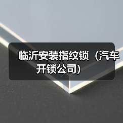 临沂安装指纹锁(汽车开锁公司)(图3) 临沂安装指纹锁(汽车开锁公司)(图3)