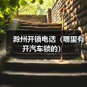 滁州开锁电话(哪里有开汽车锁的)(图2) 滁州开锁电话(哪里有开汽车锁的)(图2)