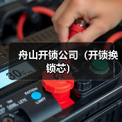 舟山开锁公司（开锁换锁芯）（图4）