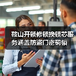 鞍山开锁修锁换锁芯服务涵盖防盗门密码锁（图1）