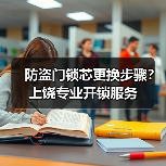 防盗门锁芯更换步骤?上饶专业开锁服务(图3) 防盗门锁芯更换步骤?上饶专业开锁服务(图3)