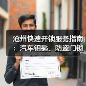 沧州快速开锁服务指南：汽车钥匙、防盗门锁芯更换全解析（图3）