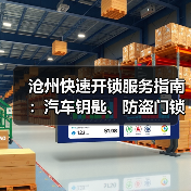 沧州快速开锁服务指南：汽车钥匙、防盗门锁芯更换全解析（图2）