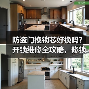 防盗门换锁芯好换吗?开锁维修全攻略,修锁换锁怎么选?(图3) 防盗门换锁芯好换吗?开锁维修全攻略,修锁换锁怎么选?(图3)