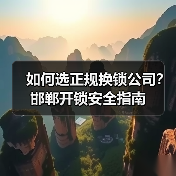 如何选正规换锁公司？邯郸开锁安全指南（图4）