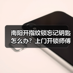南阳开指纹锁忘记钥匙怎么办？上门开锁师傅教你选对锁芯（图1）