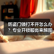 防盗门锁打不开怎么办?专业开锁服务来解围(图4) 防盗门锁打不开怎么办?专业开锁服务来解围(图4)