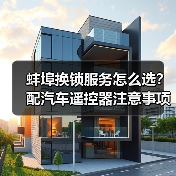 蚌埠换锁服务怎么选？配汽车遥控器注意事项全解析（图3）