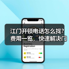 江门开锁电话怎么找？费用一览，快速解决门锁难题（图2）