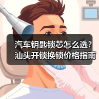汽车钥匙锁芯怎么选?汕头开锁换锁价格指南(图2) 汽车钥匙锁芯怎么选?汕头开锁换锁价格指南(图2)