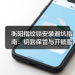 衡阳指纹锁安装避坑指南：钥匙保管与开锁服务全解析（图2）