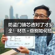 防盗门锁芯选对了才安全!材质+级别如何搭配?(图2) 防盗门锁芯选对了才安全!材质+级别如何搭配?(图2)