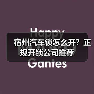 宿州汽车锁怎么开?正规开锁公司推荐(图4) 宿州汽车锁怎么开?正规开锁公司推荐(图4)