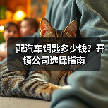 配汽车钥匙多少钱?开锁公司选择指南(图4) 配汽车钥匙多少钱?开锁公司选择指南(图4)