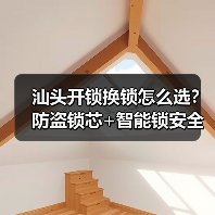 汕头开锁换锁怎么选？防盗锁芯+智能锁安全指南（图3）