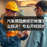 汽车钥匙换锁芯难题怎么解决？专业开锁服务推荐（图4）