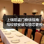 上饶防盗门换锁指南：指纹锁安装与锁芯更换技巧（图4）