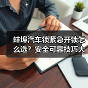 蚌埠汽车锁紧急开锁怎么选？安全可靠技巧大公开！（图4）