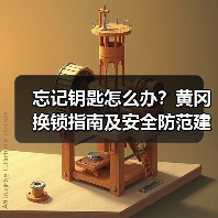 忘记钥匙怎么办？黄冈换锁指南及安全防范建议