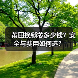 莆田换锁芯多少钱？安全与费用如何选？（图2）