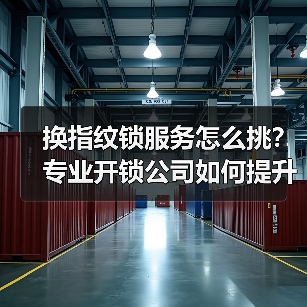 换指纹锁服务怎么挑？专业开锁公司如何提升安全系数？（图1）