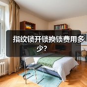 指纹锁开锁换锁费用多少？（图4）