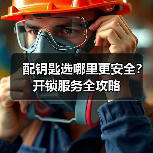 配钥匙选哪里更安全？开锁服务全攻略（图3）