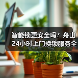 智能锁更安全吗?舟山24小时上门换锁服务全解析(图1) 智能锁更安全吗?舟山24小时上门换锁服务全解析(图1)