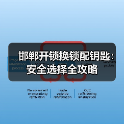邯郸开锁换锁配钥匙:安全选择全攻略(图1) 邯郸开锁换锁配钥匙:安全选择全攻略(图1)