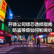 开锁公司锁芯选择指南:防盗等级如何影响价格?(图2) 开锁公司锁芯选择指南:防盗等级如何影响价格?(图2)