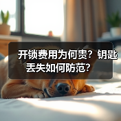 开锁费用为何贵？钥匙丢失如何防范？