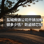 盐城换锁公司开锁加换锁多少钱？防盗锁芯如何选？（图3）