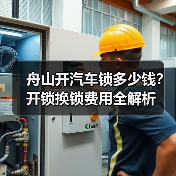 舟山开汽车锁多少钱?开锁换锁费用全解析(图1) 舟山开汽车锁多少钱?开锁换锁费用全解析(图1)