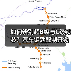 如何辨别超B级与C级锁芯?汽车钥匙配制开锁服务推荐(图4) 如何辨别超B级与C级锁芯?汽车钥匙配制开锁服务推荐(图4)
