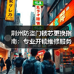 荆州防盗门锁芯更换指南：专业开锁维修服务推荐（图2）