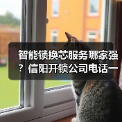 智能锁换芯服务哪家强？信阳开锁公司电话一览