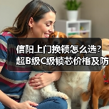 信阳上门换锁怎么选？超B级C级锁芯价格及防盗等级解析（图3）