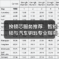 换锁芯服务推荐：智能锁与汽车钥匙专业指南（图4）
