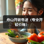舟山开锁电话（专业开锁价格）