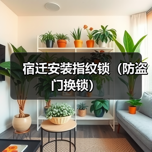 宿迁安装指纹锁（防盗门换锁）（图2）