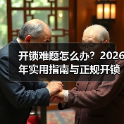 开锁难题怎么办？2026年实用指南与正规开锁服务平台推荐