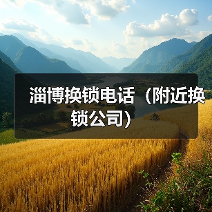 淄博换锁电话（附近换锁公司）