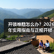 开锁难题怎么办?2026年实用指南与正规开锁服务平台推荐(图4) 开锁难题怎么办?2026年实用指南与正规开锁服务平台推荐(图4)