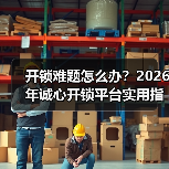 开锁难题怎么办?2026年诚心开锁平台实用指南与常见问题(图3) 开锁难题怎么办?2026年诚心开锁平台实用指南与常见问题(图3)