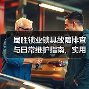 晟胜锁业锁具故障排查与日常维护指南,实用经验分享(图3) 晟胜锁业锁具故障排查与日常维护指南,实用经验分享(图3)