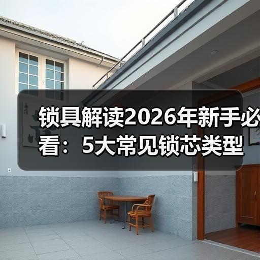 锁具解读2026年新手必看：5大常见锁芯类型与安全等级全面剖