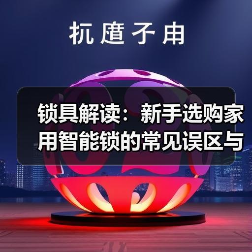 锁具解读：新手选购家用智能锁的常见误区与避坑清单
