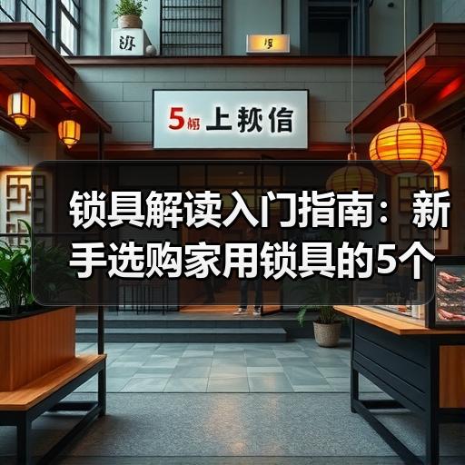 锁具解读入门指南：新手选购家用锁具的5个避坑要点