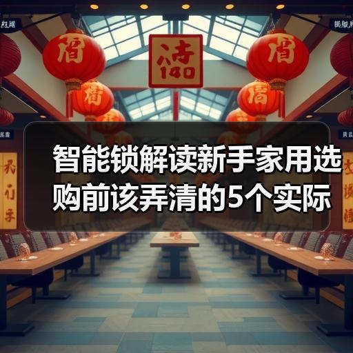 智能锁解读新手家用选购前该弄清的5个实际问题