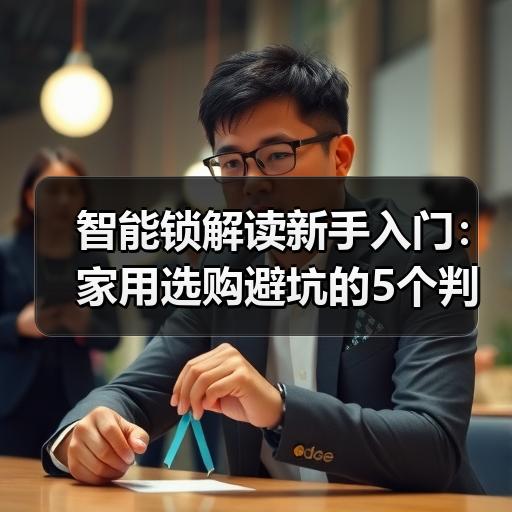 智能锁解读新手入门：家用选购避坑的5个判断标准